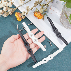 4 шт. 2 цвета нейлоновый крючок для флагштока&nbsp;AJEW-PH0001-91