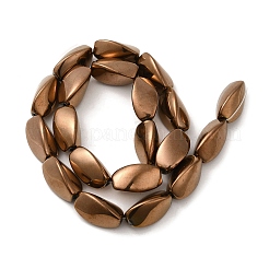 Гальванические немагнитная синтетический гематит бисер пряди&nbsp;G-P518-01G