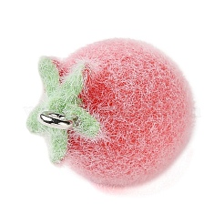 Подвески из непрозрачной смолы с фруктовой тематикой&nbsp;LS-RESI-D017-04E-P