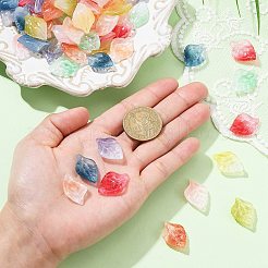 100шт подвеска из окрашенного стекла для выпечки&nbsp;DGLA-CJ0001-01