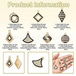 28шт 7 стиля подвески из сплава с эмалью&nbsp;FIND-FS0003-23