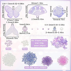 Бисер из стекла &nbsp;SEED-SC0001-48B