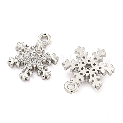 Латунные микропаве прозрачные подвески с фианитом&nbsp;X-FIND-Z044-09P