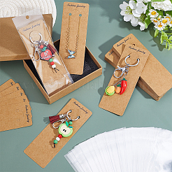 120 шт. картонная бумага брелок для ключей дисплей карты&nbsp;CDIS-PH0001-72