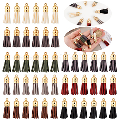 Искусственные замши кисточкой подвесные украшения&nbsp;FIND-PH0002-57B