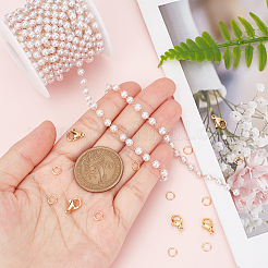 Наборы для самостоятельного изготовления браслета из искусственного жемчуга&nbsp;DIY-BBC0001-08