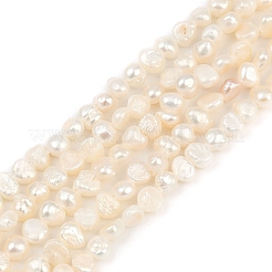 Нити из натурального культивированного пресноводного жемчуга&nbsp;PEAR-P064-19B-04E