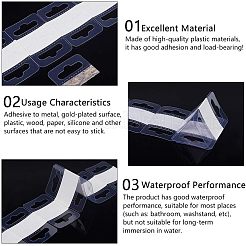 Прозрачные самоклеящиеся язычки для подвешивания&nbsp;CDIS-NB0001-06