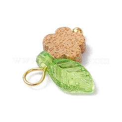 10 шт. подвески в виде цветка яшмы с натуральным рисунком&nbsp;PALLOY-JF03765-05