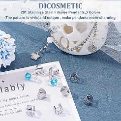 100 шт. фурнитура для ушей из нержавеющей стали 304 унисекс с отверстием&nbsp;FIND-DC0001-14