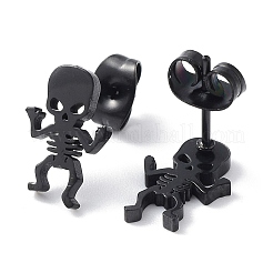 Серьги-гвоздики из нержавеющей стали 304&nbsp;EJEW-H136-13EB