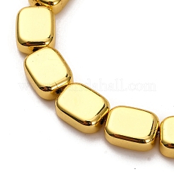 Стеклянные бусины с гальваническим покрытием &nbsp;EGLA-H109-09F