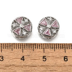 Латунные стеклянные бусины&nbsp;KK-M318-09P