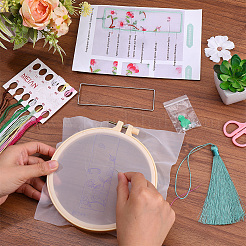 Стартовый набор для вышивки закладок своими руками&nbsp;DIY-WH20816-004A