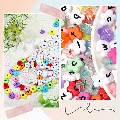 300шт непрозрачные акриловые бусины&nbsp;SACR-SP0001-06