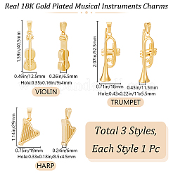3 шт. 3 подвески из нержавеющей стали 304&nbsp;STAS-BBC0004-77