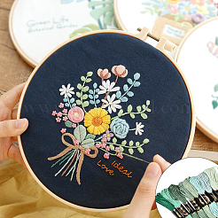 Полиэфирные нитки для вышивания&nbsp;OCOR-WH20074-13B-01A