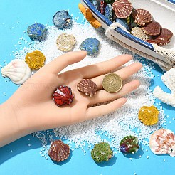 5шт фарфоровые бусины ручной работы&nbsp;PORC-YW0001-25A