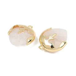 Ограненные подвески из натуральных кристаллов кварца&nbsp;G-K347-09G-01