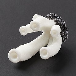 Украшения из искусственного коралла из смолы&nbsp;DJEW-G026-06A