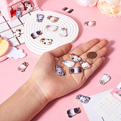 20шт 5 цвета сплава эмалевые подвески&nbsp;ENAM-TA0001-81