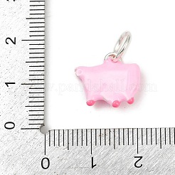 Сплав эмаль животные мультфильм подвески&nbsp;PALLOY-R158-04S-01