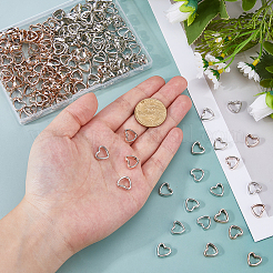 200шт 2-цветная пластиковая рамка для бусин&nbsp;KY-FH0001-47