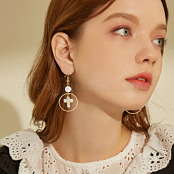 Нити строковые бусины из натуральных пресноводных ракушек&nbsp;BSHE-PA0001-01