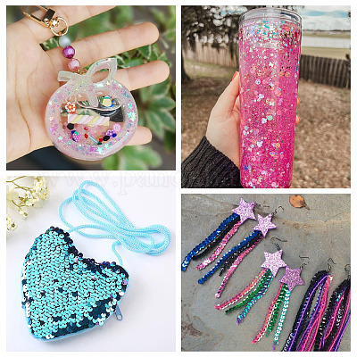 100 г пластиковых пайеток&nbsp;PVC-TA0001-04B-1