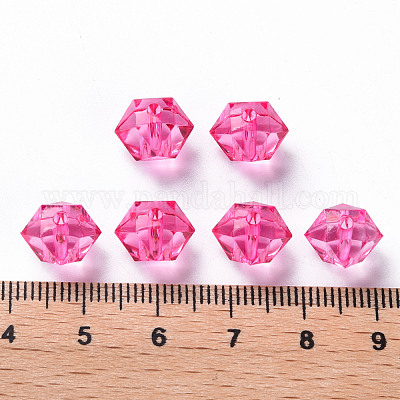 Прозрачные акриловые бусины&nbsp;TACR-S154-15B-82-1