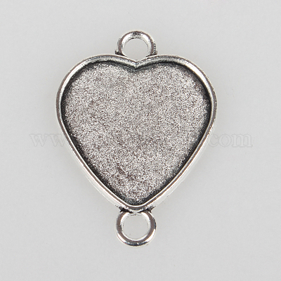 Старинные тибетском стиле сплава сеттинги ободок разъем кабошон TIBE-O001-04AS-1