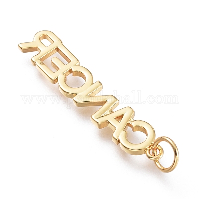 Латунные подвески&nbsp;ZIRC-I048-15G-07-1