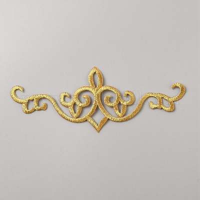 Вышивка утюгом/пришивка заплаток из полиэфирной ленты PATC-WH0006-34B-1