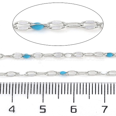 Латунные цепочки AJEW-Q153-03P-11-1