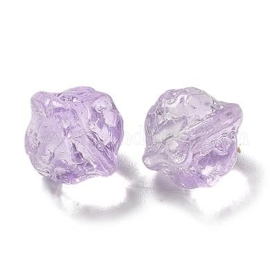 Прозрачные стеклянные бусины&nbsp;GLAA-D025-04G-1