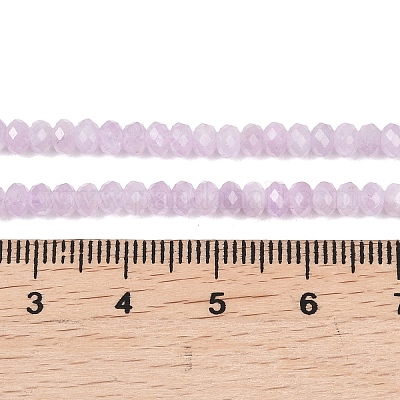 Природные кунцит бисер нитей&nbsp;G-B175-A11-2x4mm-1
