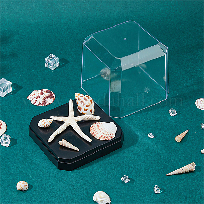 Прозрачная пластиковая витрина для минифигурок&nbsp;ODIS-WH0043-69B-01-1