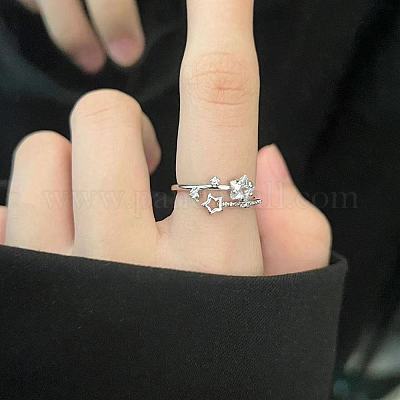 Кольца-манжеты из сплава с кристаллами и стразами для женщин&nbsp;FS-WG2A069-01-1