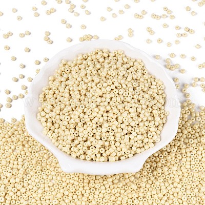 8/0 стеклянная краска для выпечки круглых бусин&nbsp;SEED-S036-01B-19-1