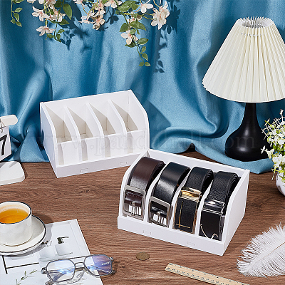 Акриловый держатель-органайзер на пояс с 4 отделением&nbsp;ODIS-WH0025-265-1