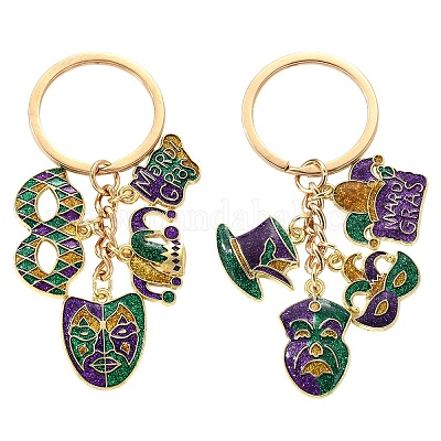 Брелок из эмалевого сплава&nbsp;KEYC-YW00187-01-1