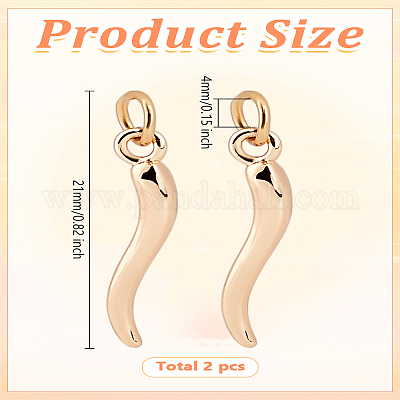 2шт латунные подвески&nbsp;PALLOY-LP00003-1