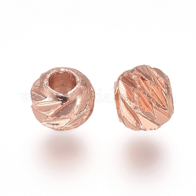 Spacer бисер латунные&nbsp;KK-TAC001-77RG-1