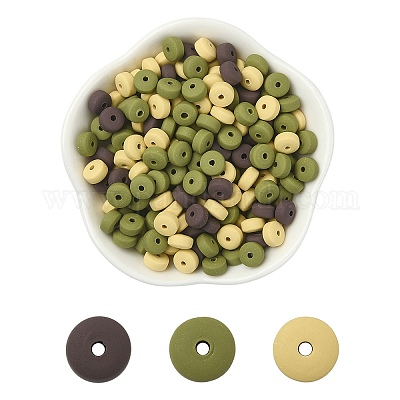 226шт бусины из полимерной глины ручной работы CLAY-YW0001-89-1