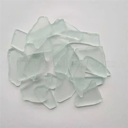 Стеклянные кабошоны серии океан GLAA-WH0015-41D-1