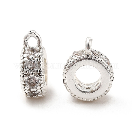 Стеллажное покрытие латунь микро паве кубический цирконий трубчатые поручни KK-E081-08S-1