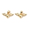 Brass Charms, Long-Lasting Plated, Heart with Wing, Real 18K Gold Plated, 9.5x20.5x3mm, Hole: 3.5x4.5mm