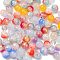 Mixed Style Glass Beads, Round, Mixed Color, 8~10mm