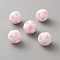Silicone Beads, Football, Pink, 15mm, Hole: 2.5mm