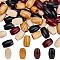 4 Colors Natural Wooden Beads, Large Hole Beads, Barrel, Mixed Color, 30~31x20mm, Hole: 10mm, 18pcs/style